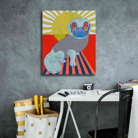 Image of 'Pekingese' by Lizzy Davis, Giclee Canvas Wall Art,20x24