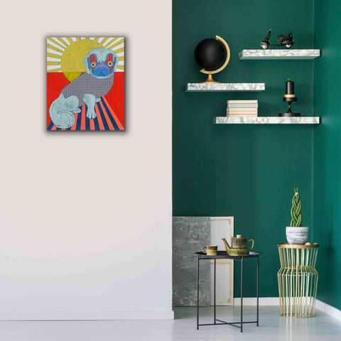 Image of 'Pekingese' by Lizzy Davis, Giclee Canvas Wall Art,20x24