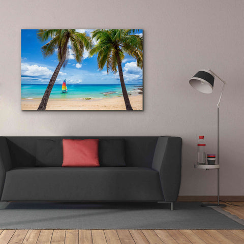 Image of 'Postcard From Paradise' by Lizzy Davis, Giclee Canvas Wall Art,60x40