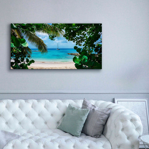 Image of 'Window to Paradise' by Lizzy Davis, Giclee Canvas Wall Art,60x30