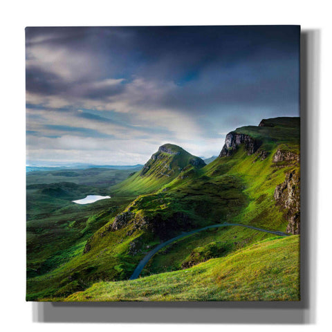Image of 'Summer on the Quiraing' by Lynne Douglas, Giclee Canvas Wall Art