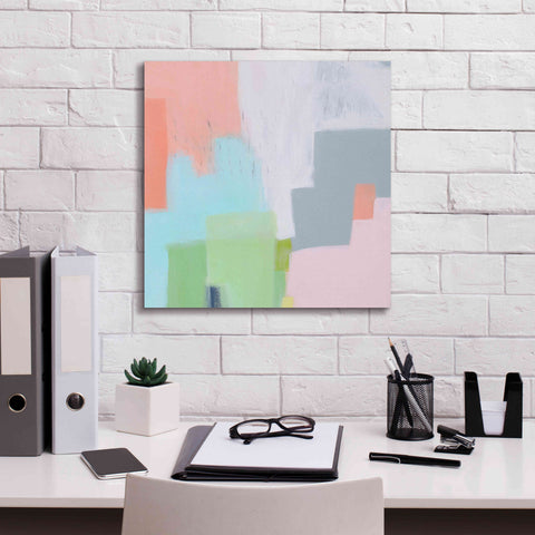 Image of 'Persica' by Melissa Donoho, Giclee Canvas Wall Art,18x18