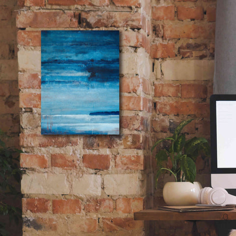 Image of 'Ocean Blue' by Michael A. Diliberto, Giclee Canvas Wall Art,12x16