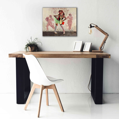 Image of 'Devil or Angel' by Michael Fitzpatrick, Giclee Canvas Wall Art,24x20