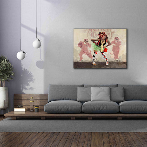 Image of 'Devil or Angel' by Michael Fitzpatrick, Giclee Canvas Wall Art,54x40
