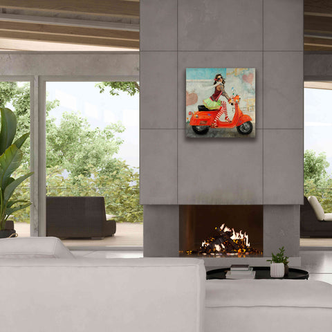 Image of 'This Is How I Roll' by Michael Fitzpatrick, Giclee Canvas Wall Art,26x26