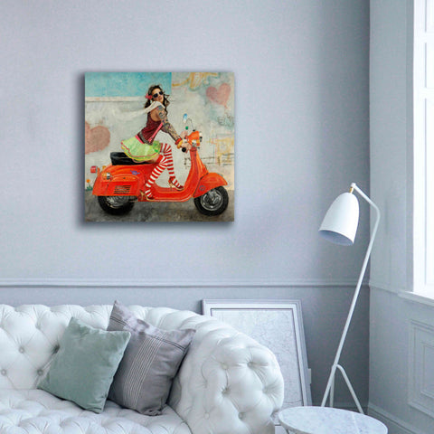 Image of 'This Is How I Roll' by Michael Fitzpatrick, Giclee Canvas Wall Art,37x37