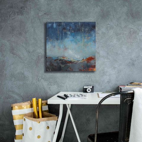 Image of 'The Pass' by Patrick Dennis, Giclee Canvas Wall Art,18 x 18