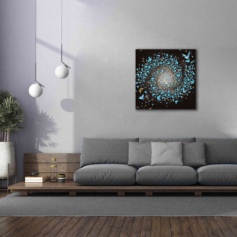 Image of 'Butterfly Galaxy' by Paula Belle Flores, Giclee Canvas Wall Art,37 x 37