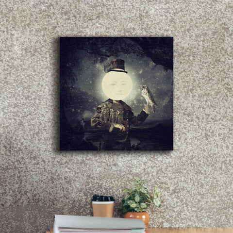 Image of 'Full Moon' by Paula Belle Flores, Giclee Canvas Wall Art,18 x 18