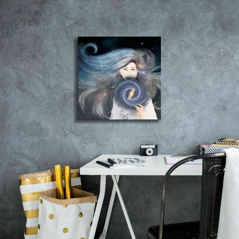 Image of 'My Secret Universe' by Paula Belle Flores, Giclee Canvas Wall Art,18 x 18