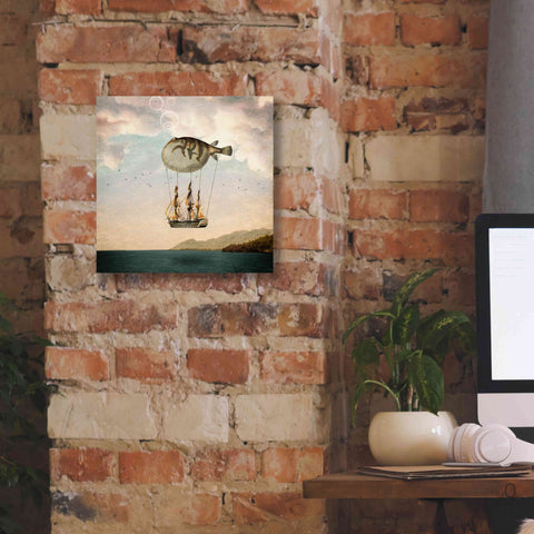 Image of 'The Big Journey' by Paula Belle Flores, Giclee Canvas Wall Art,12 x 12