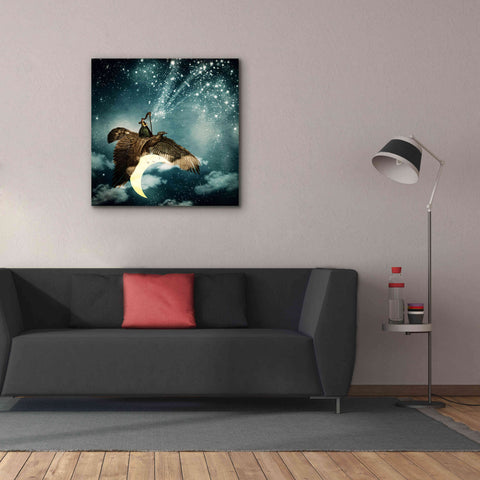Image of 'The Night Goddess' by Paula Belle Flores, Giclee Canvas Wall Art,37 x 37