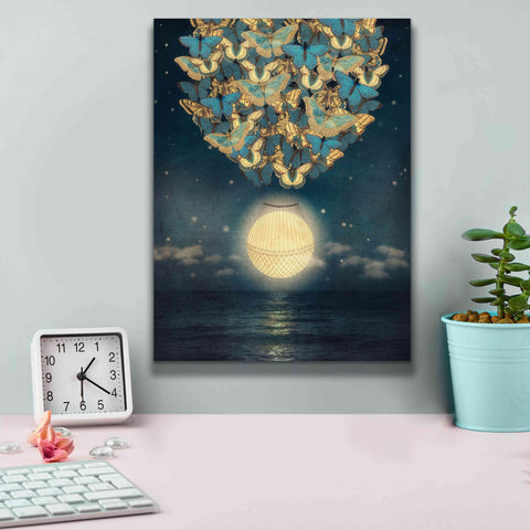 Image of 'The Rising Moon' by Paula Belle Flores, Giclee Canvas Wall Art,12 x 16