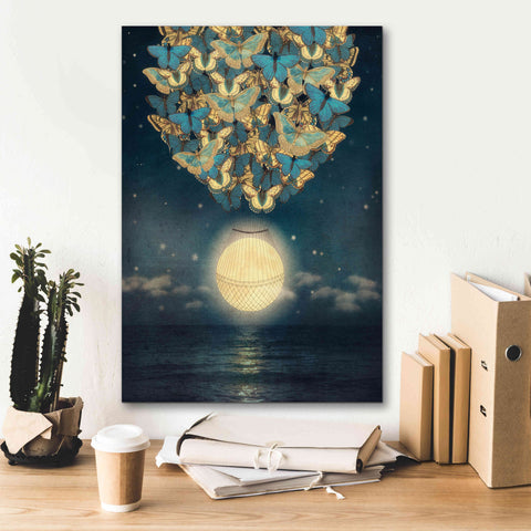 Image of 'The Rising Moon' by Paula Belle Flores, Giclee Canvas Wall Art,18 x 26