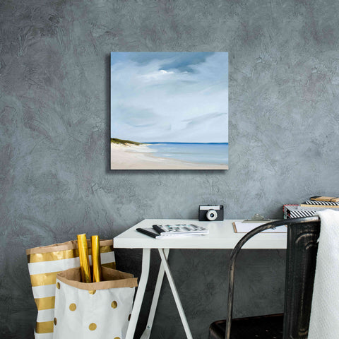 Image of 'Blue' by Rick Fleury, Giclee Canvas Wall Art,18 x 18