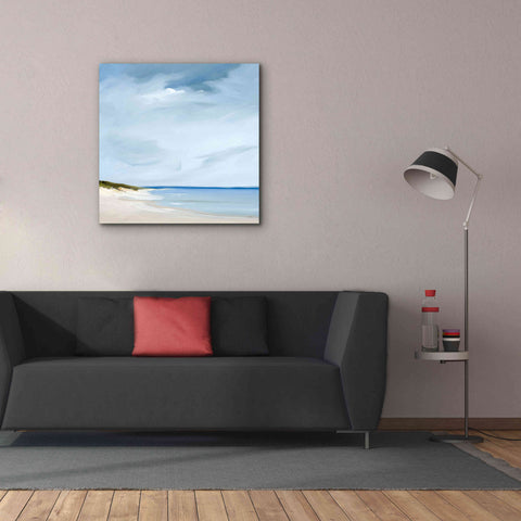 Image of 'Blue' by Rick Fleury, Giclee Canvas Wall Art,37 x 37