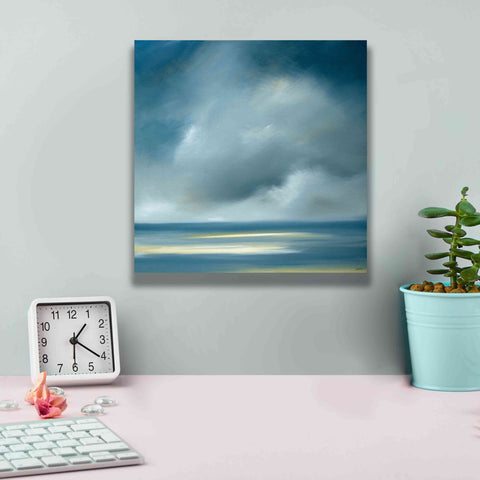 Image of 'Skaket Blue' by Rick Fleury, Giclee Canvas Wall Art,12 x 12
