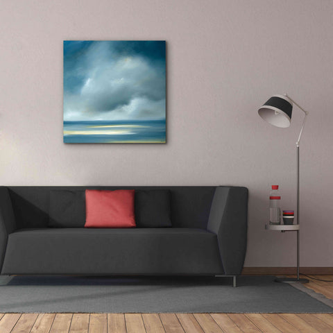 Image of 'Skaket Blue' by Rick Fleury, Giclee Canvas Wall Art,37 x 37