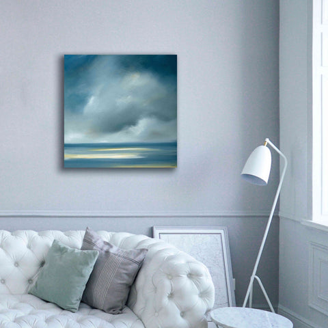 Image of 'Skaket Blue' by Rick Fleury, Giclee Canvas Wall Art,37 x 37