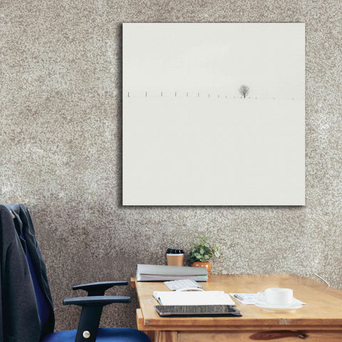 Image of 'Frozen Landscape' by Wilco Dragt, Giclee Canvas Wall Art,37 x 37