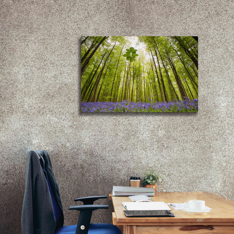 Image of 'Hallerbos' by Wilco Dragt, Giclee Canvas Wall Art,40 x 26