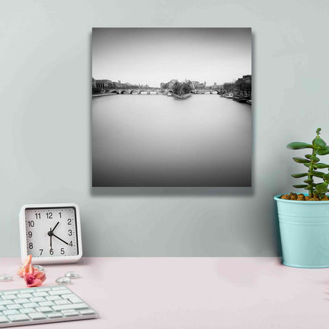Image of 'Ile de la Cite' by Wilco Dragt, Giclee Canvas Wall Art,12 x 12
