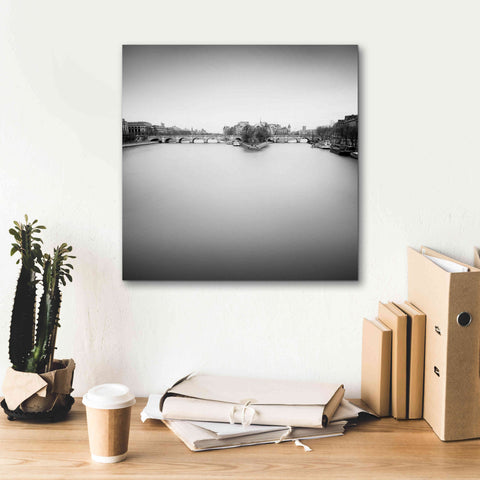 Image of 'Ile de la Cite' by Wilco Dragt, Giclee Canvas Wall Art,18 x 18