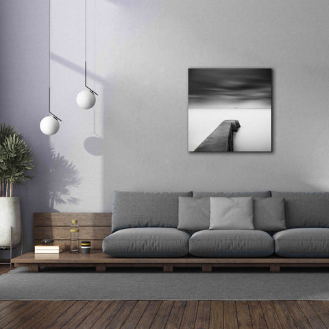 Image of 'The Jetty-Study #1' by Wilco Dragt, Giclee Canvas Wall Art,37 x 37