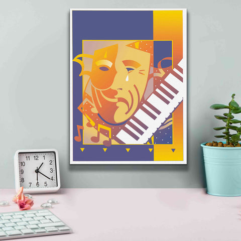 Image of 'Arts And Music' by David Chestnutt, Giclee Canvas Wall Art,12 x 16