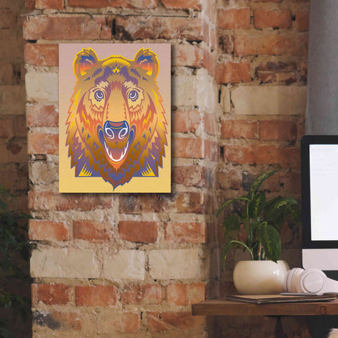Image of 'Bear' by David Chestnutt, Giclee Canvas Wall Art,12 x 16