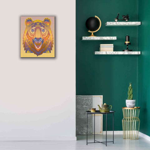 Image of 'Bear' by David Chestnutt, Giclee Canvas Wall Art,20 x 24