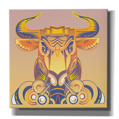 Image of 'Bull' by David Chestnutt, Giclee Canvas Wall Art