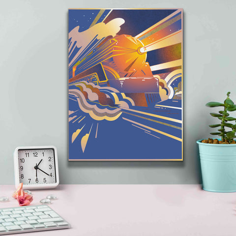 Image of 'Bullet Train' by David Chestnutt, Giclee Canvas Wall Art,12 x 16