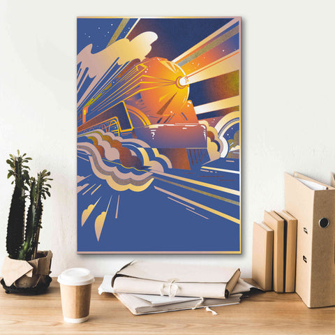 Image of 'Bullet Train' by David Chestnutt, Giclee Canvas Wall Art,18 x 26