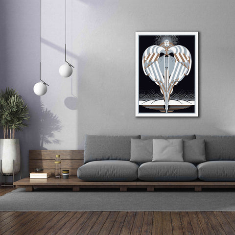 Image of 'Christmas Angel' by David Chestnutt, Giclee Canvas Wall Art,40 x 54