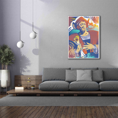 Image of 'Christopher Columbus' by David Chestnutt, Giclee Canvas Wall Art,40 x 54