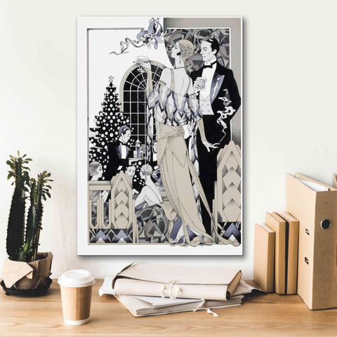 Image of 'Deco Christmas' by David Chestnutt, Giclee Canvas Wall Art,18 x 26