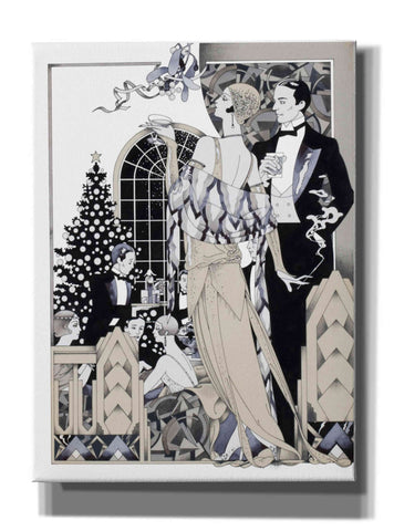Image of 'Deco Christmas' by David Chestnutt, Giclee Canvas Wall Art