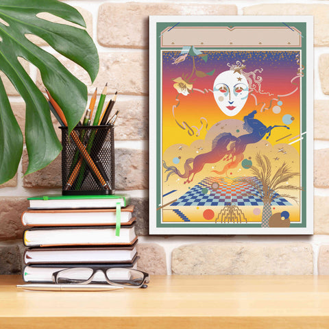 Image of 'Fantasy Mask' by David Chestnutt, Giclee Canvas Wall Art,12 x 16