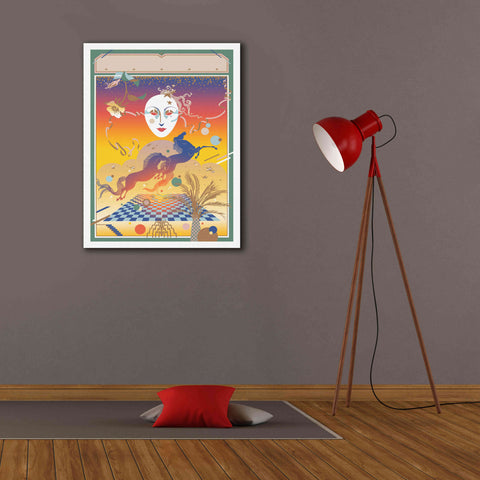 Image of 'Fantasy Mask' by David Chestnutt, Giclee Canvas Wall Art,26 x 34