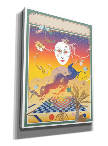 Image of 'Fantasy Mask' by David Chestnutt, Giclee Canvas Wall Art
