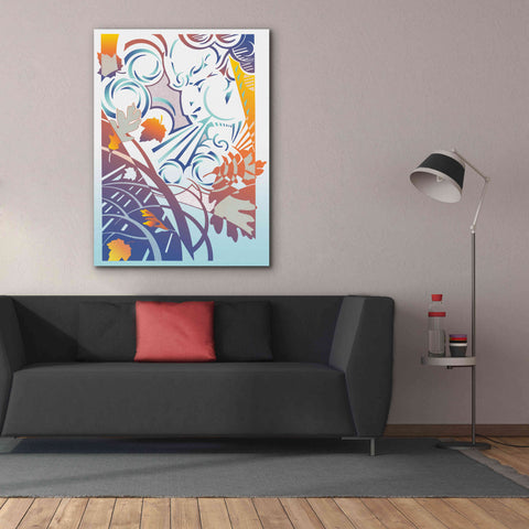 Image of 'Father Winter' by David Chestnutt, Giclee Canvas Wall Art,40 x 54