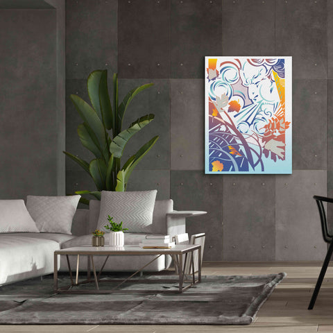 Image of 'Father Winter' by David Chestnutt, Giclee Canvas Wall Art,40 x 54