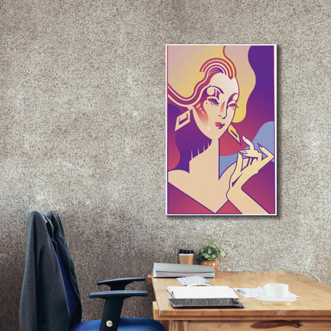 Image of 'Femme Fatale' by David Chestnutt, Giclee Canvas Wall Art,26 x 40