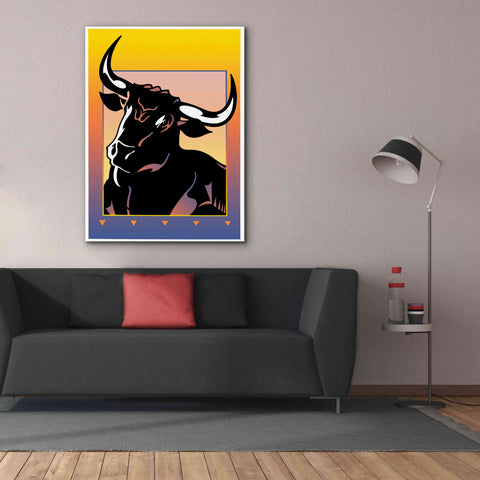 Image of 'Minotaur' by David Chestnutt, Giclee Canvas Wall Art,40 x 54