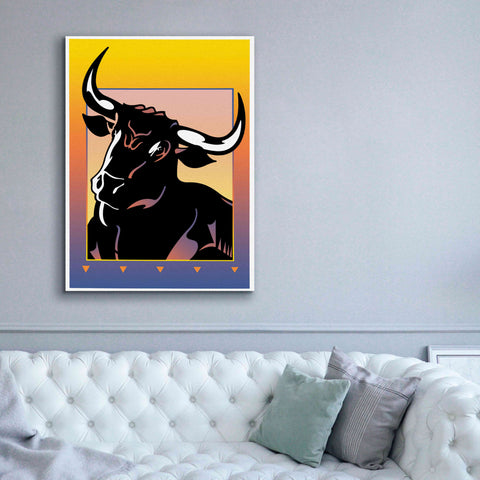 Image of 'Minotaur' by David Chestnutt, Giclee Canvas Wall Art,40 x 54