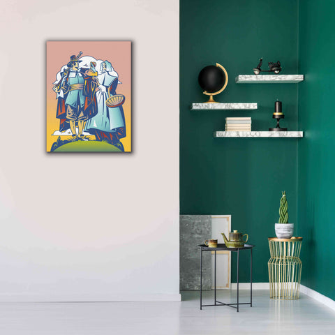 Image of 'New Pilgrim' by David Chestnutt, Giclee Canvas Wall Art,26 x 34