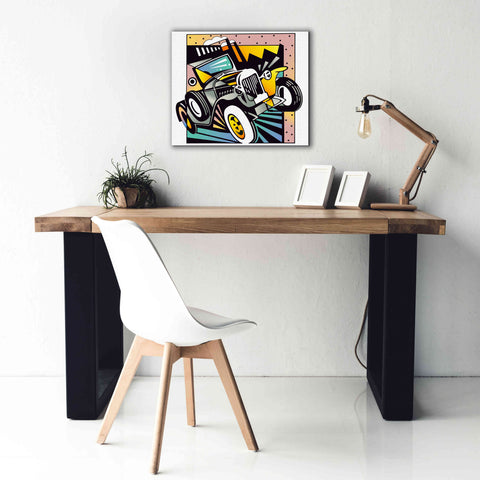 Image of 'Old Auto' by David Chestnutt, Giclee Canvas Wall Art,24 x 20
