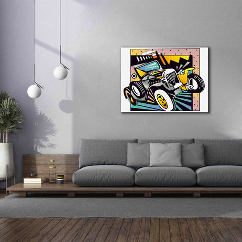Image of 'Old Auto' by David Chestnutt, Giclee Canvas Wall Art,54 x 40